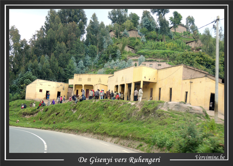 village de montagne au Rwanda